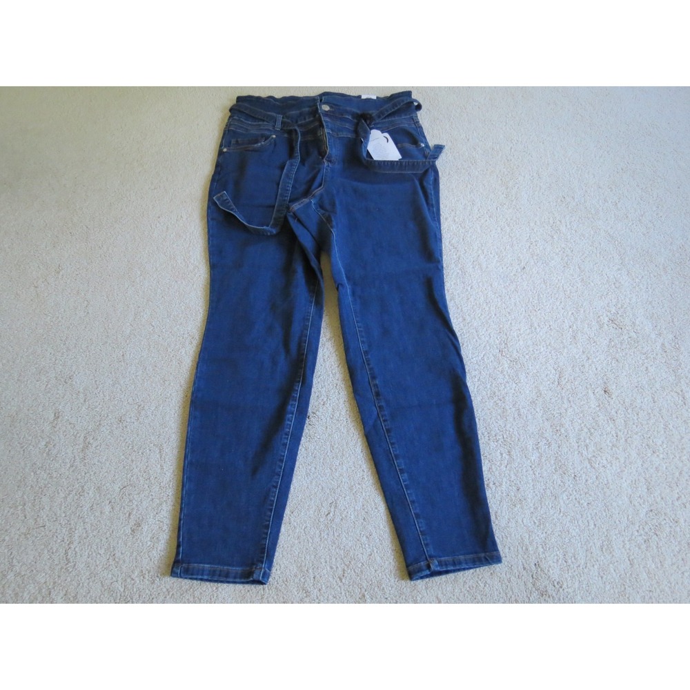 Fashion to Figure Blue Denim Jeans Women Size 20 NWT Regular Style 2836